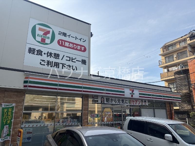 コンビニ　セブンイレブン大阪高殿6丁目店（コンビニ）まで413m
