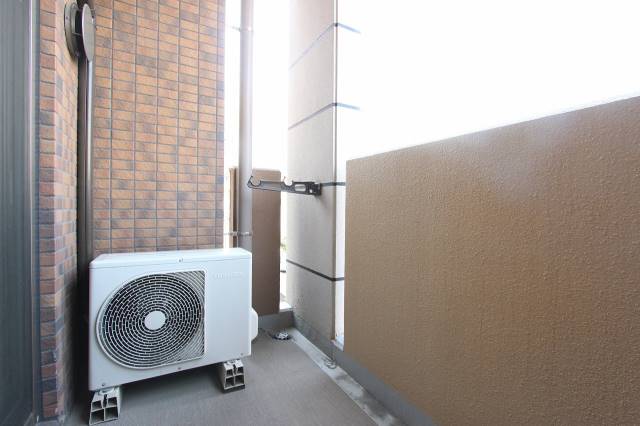 バルコニー　広く使えるバルコニーです