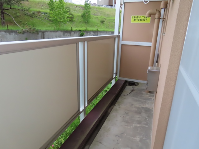 バルコニー　同一物件・同一タイプの間取の写真です。