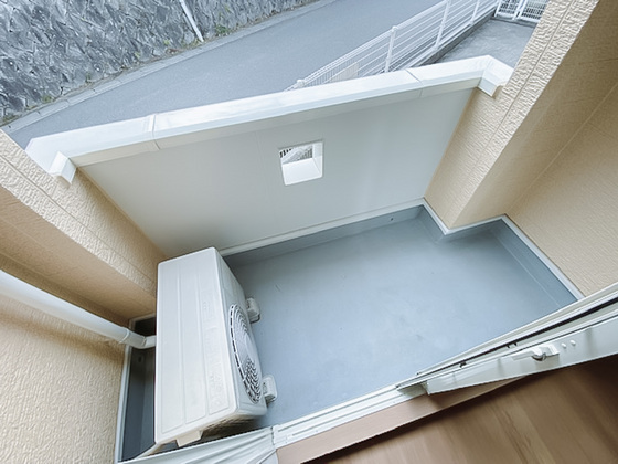 バルコニー　※別部屋の写真です