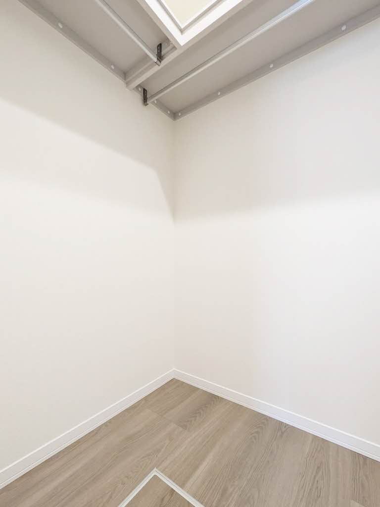 収納　ウォークインクローゼットです。