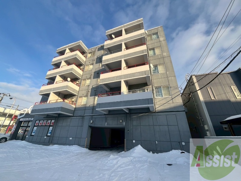 建物外観　札幌市東区北二十三条東「ハウスオブリザ北２３条」