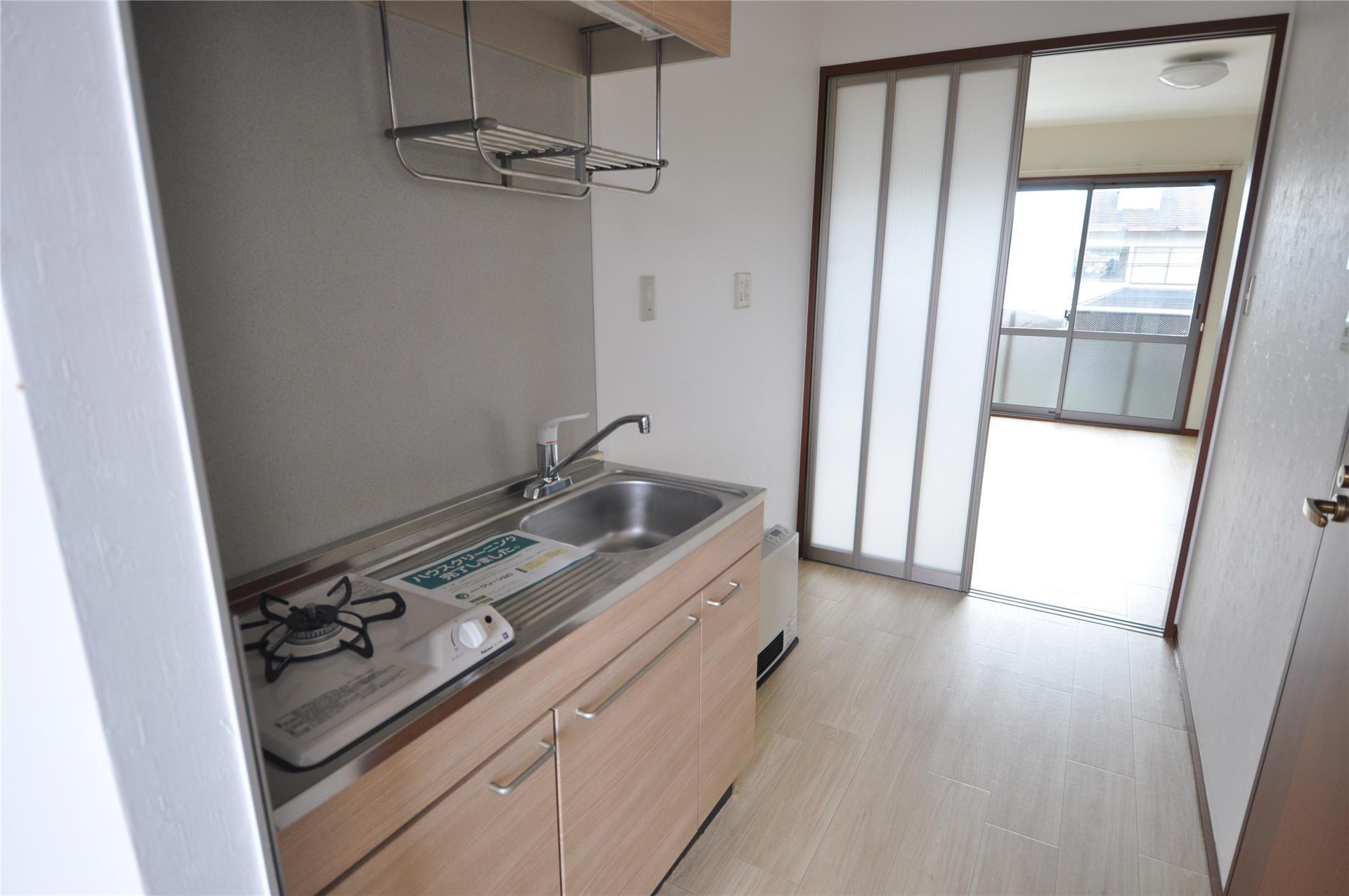 キッチン　一口コンロ付き♪