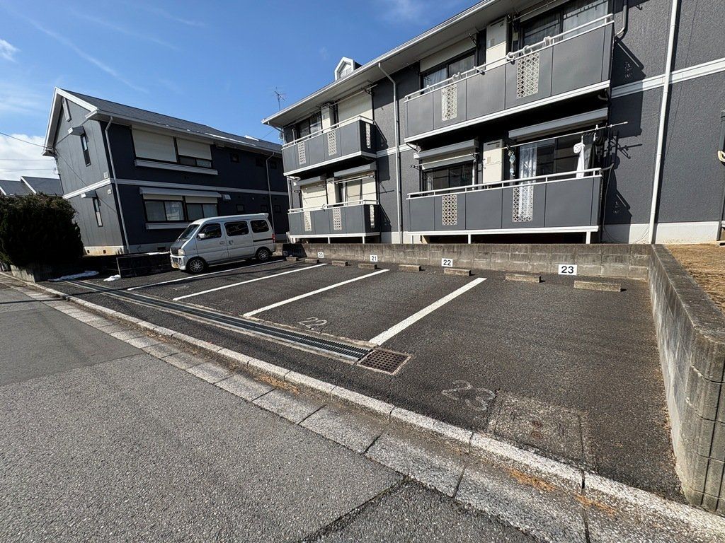 駐車場　敷地内の駐車場です！