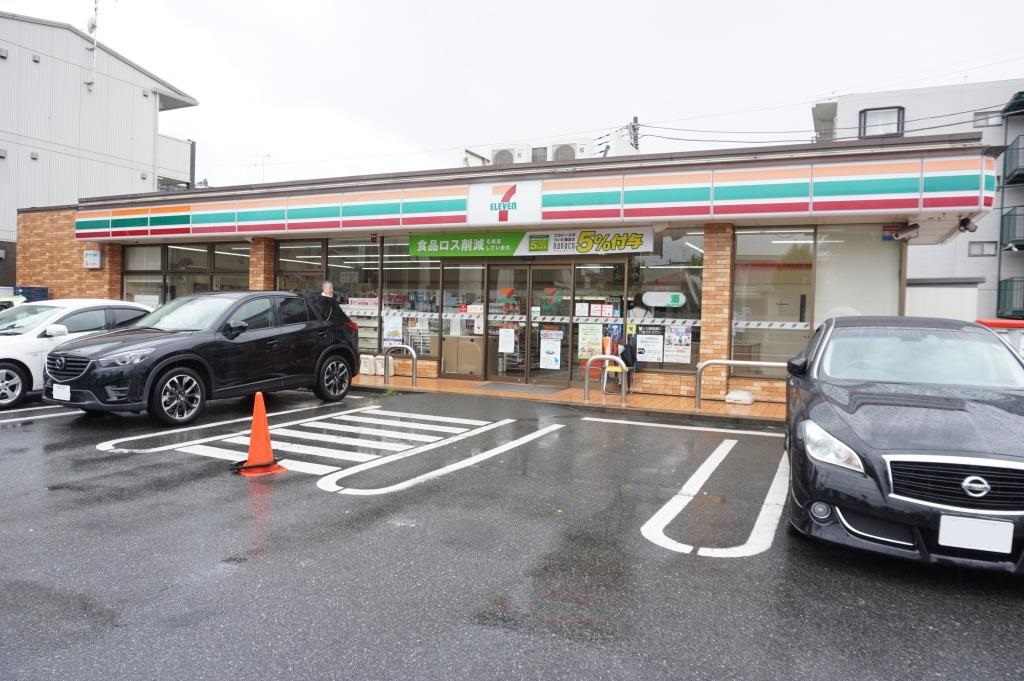 コンビニ　セブンイレブン 南柏駅東口店（コンビニ）まで502m