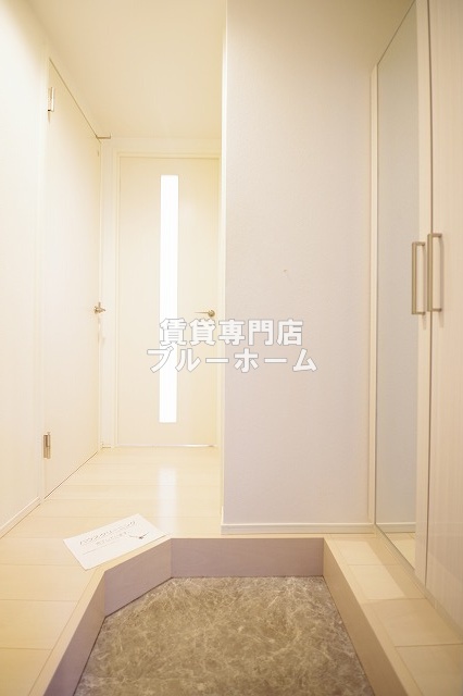 玄関　奥行きのある玄関！