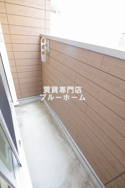 バルコニー　風通しの良いバルコニー！