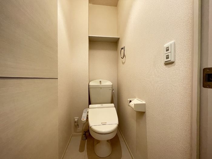 トイレ　トイレもきれいです