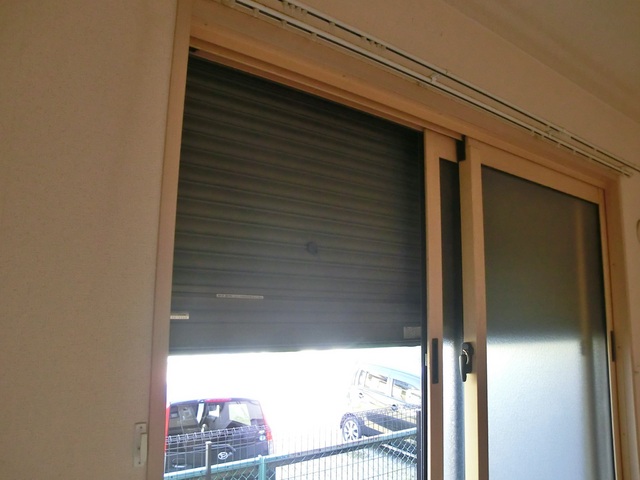 その他設備　シャッター付きで安心です♪