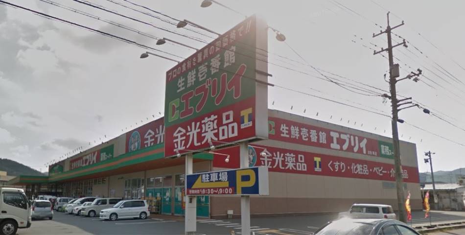 ドラックストア　金光薬品倉敷林店（ドラッグストア）まで1017m