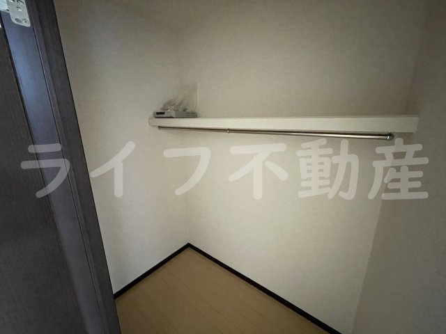 収納　たっぷりとした収納スペースです