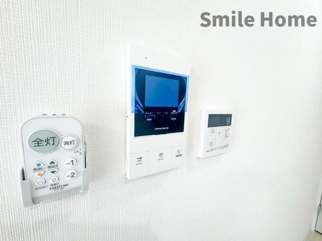 セキュリティ　TVモニターホンは安心ですね。誰か確認してから開けて下さいね