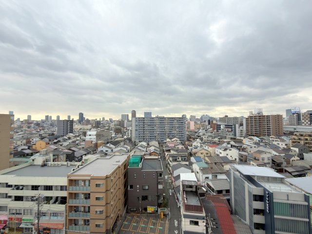 眺望　レジュールアッシュ緑橋駅前