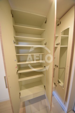 収納　リーディア玉造駅前　シューズボックス