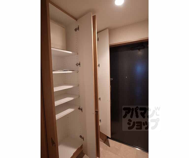 収納　大容量のシューズボックス完備