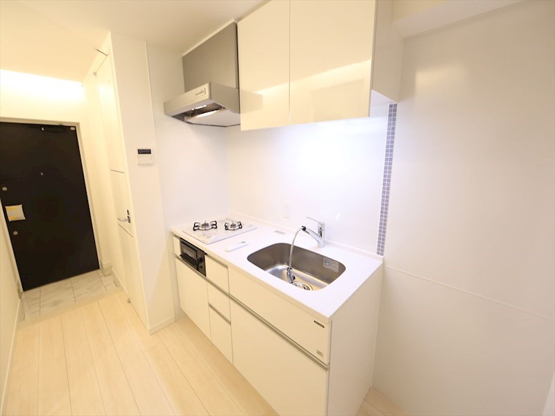 キッチン　システムキッチン（ガス2口コンログリル付）