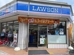 コンビニ　ローソン鶴橋三丁目店（コンビニ）まで454m