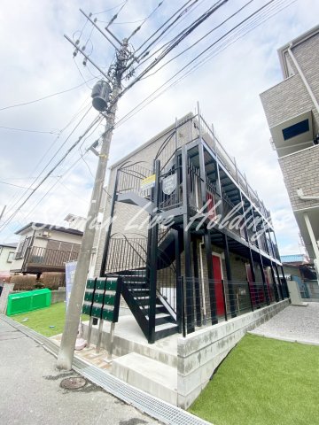 建物外観　駅まで徒歩圏♪設備充実・新築アパート♪