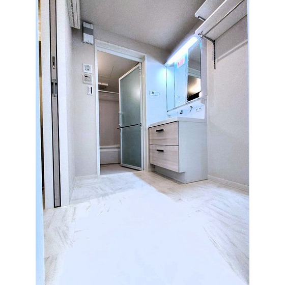 洗面設備　収納豊富なシャンプードレッサー