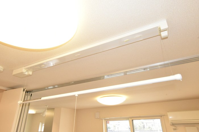 その他設備　室内物干し！