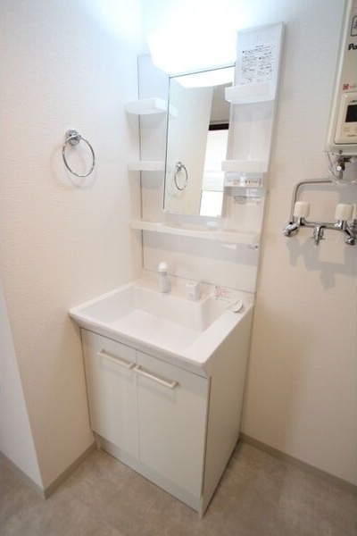 洗面設備　シャンドレはもはや必須アイテムですね♪