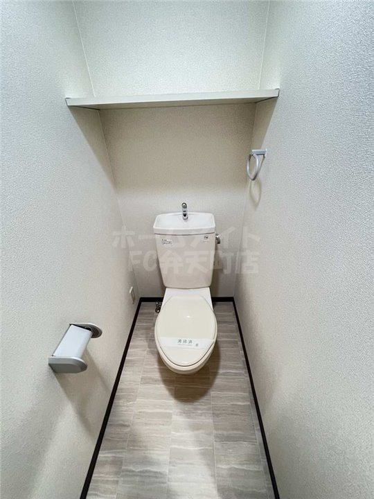 トイレ　ゆったりとした空間のトイレです