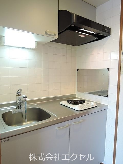 キッチン　１口ガスコンロ付のキッチンです。