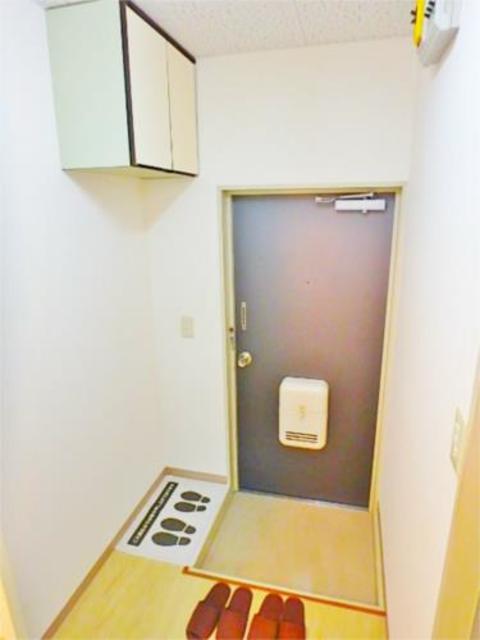 玄関　中型バイク可能