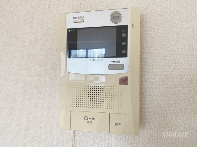 セキュリティ　モニター付きインターホン☆