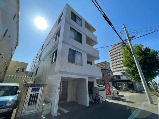 建物外観　札幌市東区北１６条東「アスールＮ１６」