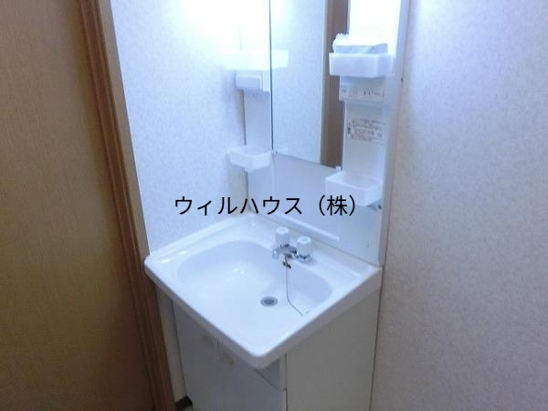 洗面設備　独立洗面台！