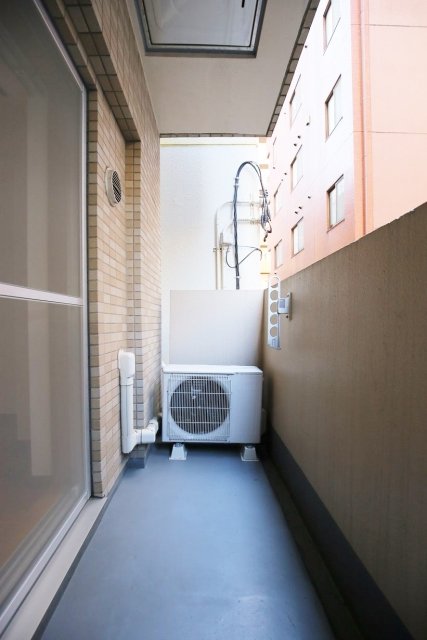 バルコニー　落ち着いた時間を過ごせるバルコニーです