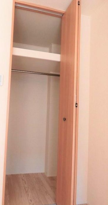 収納　たっぷりとした収納スペースです