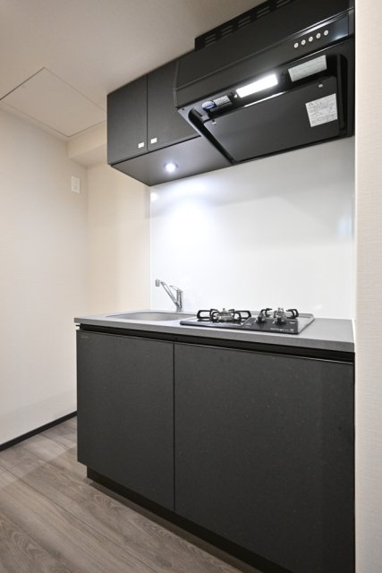 キッチン　システムキッチン（2口ガスコンロ）