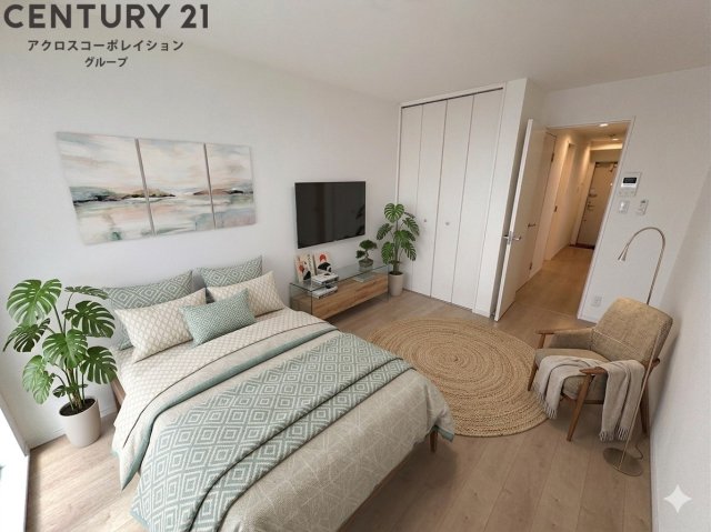 居室・リビング　クローゼット付きのリビング！