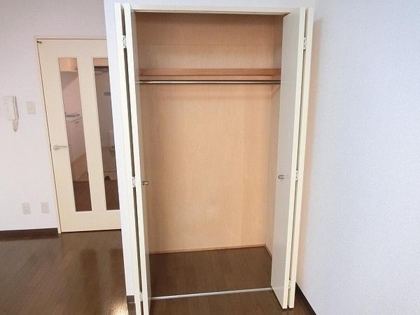 収納　クローゼット！