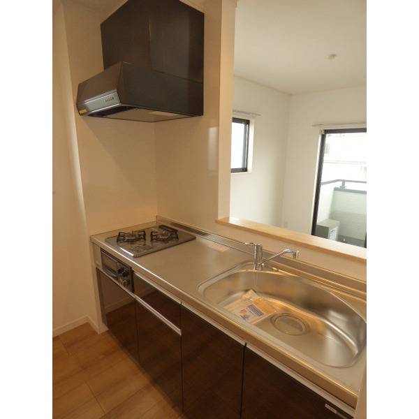 キッチン　システムキッチン２口