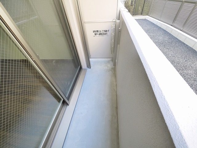 バルコニー　バルコニーがあります