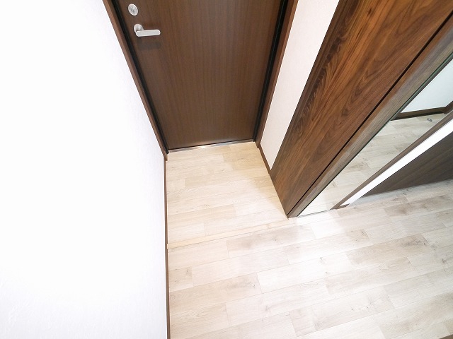 玄関　明るい玄関です