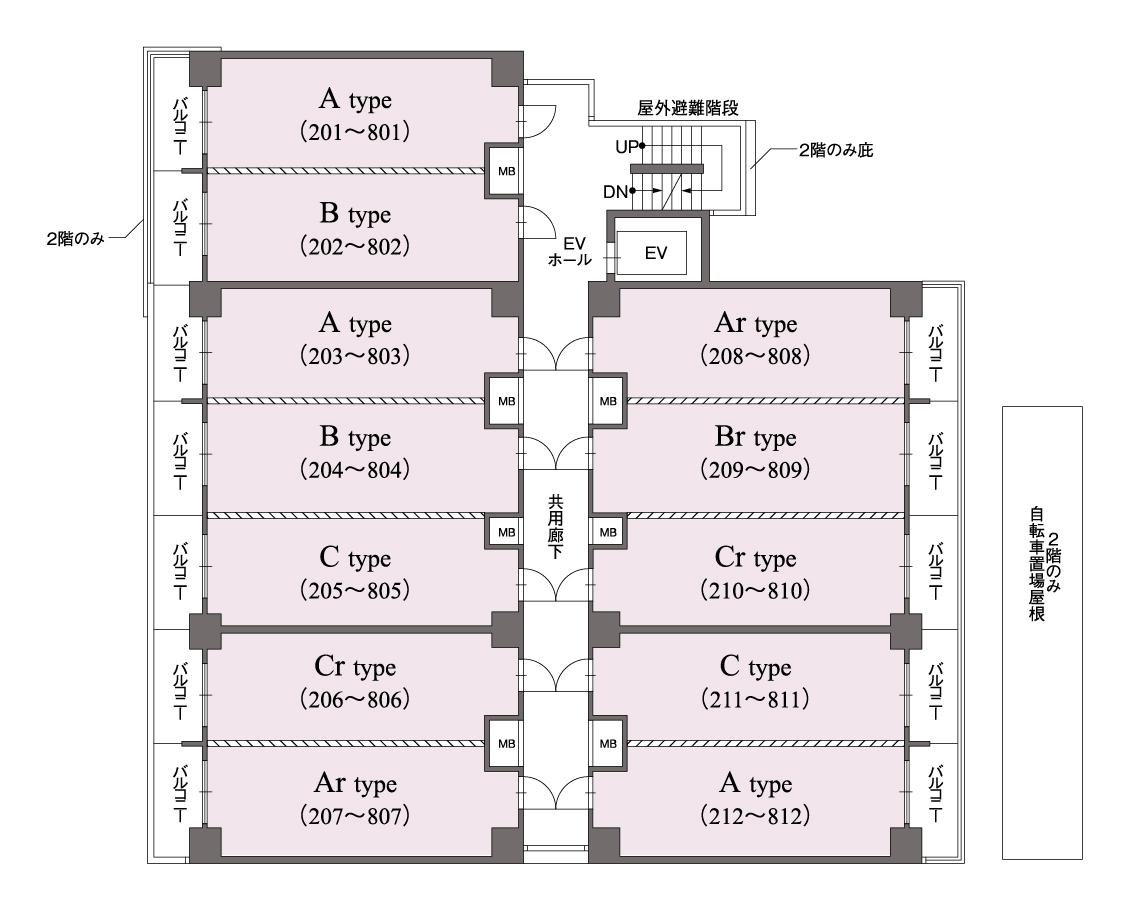 その他共有部分　プランドール新大阪PARKレジデンス　共用部分