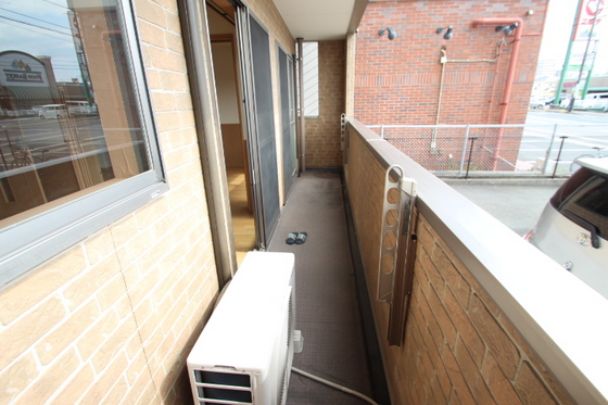 バルコニー　他号室の写真です。