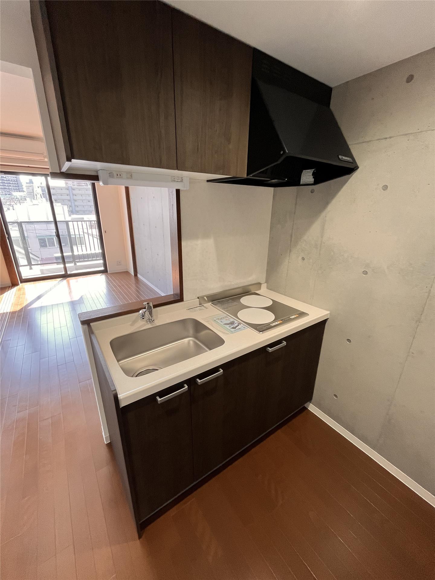 キッチン　写真は別部屋です。