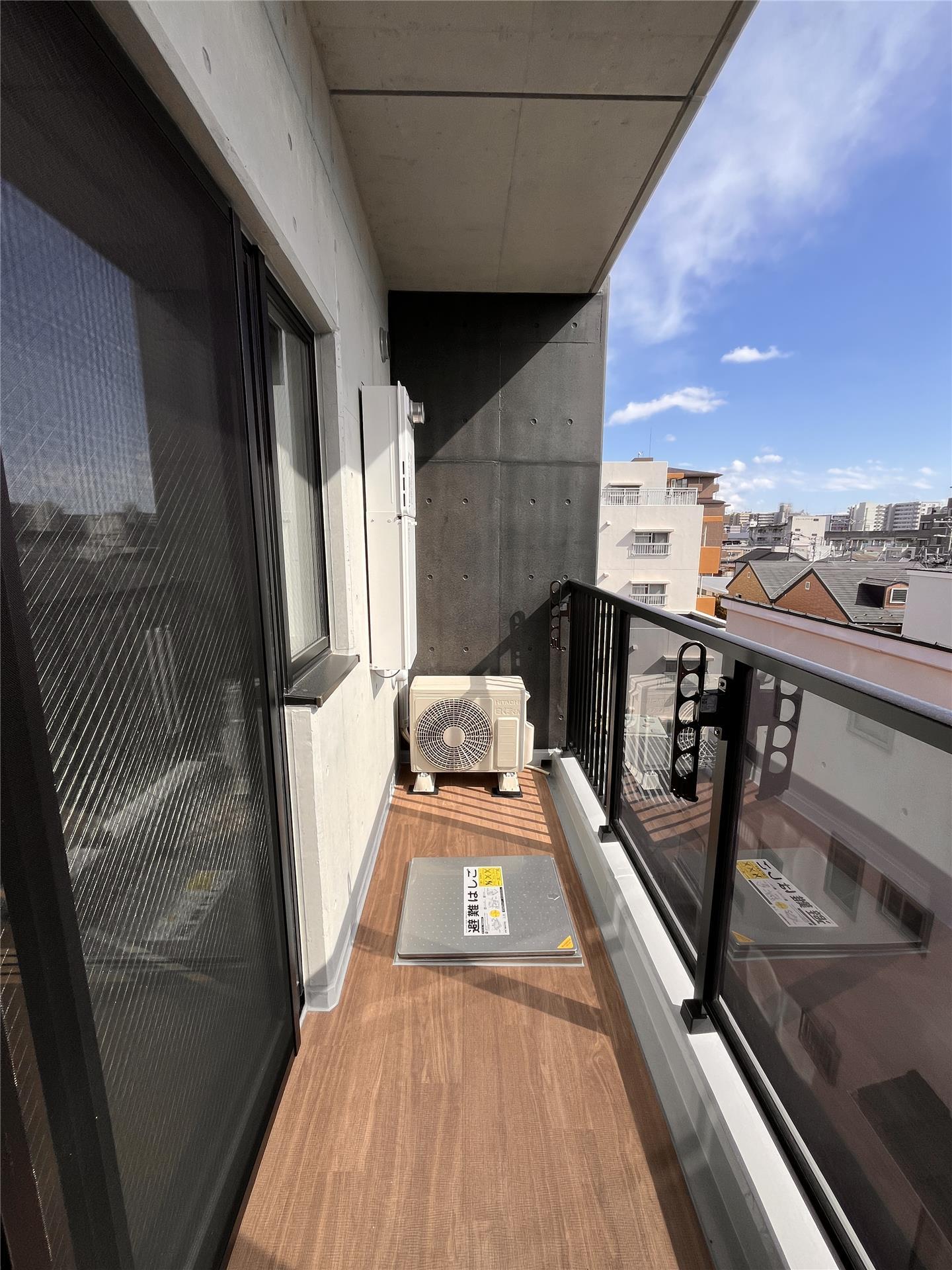 バルコニー　写真は４階です。