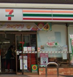 コンビニ　セブンイレブン 船橋田喜野井4丁目店（コンビニ）まで730m