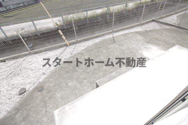 庭　お庭の付いた物件です