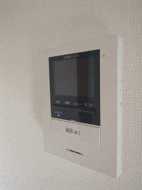 セキュリティ　モニター付きインターホンです