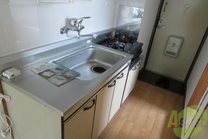 キッチン　広いキッチンでお料理もし易そうですね。