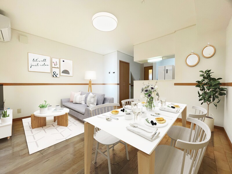 居室・リビング　写真は家具装飾イメージです