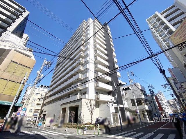 建物外観　東十条駅すぐの好立地マンション！！