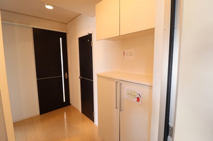 玄関　明るい玄関です